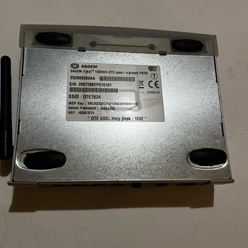Sagem Router 1500WG used, good condition
