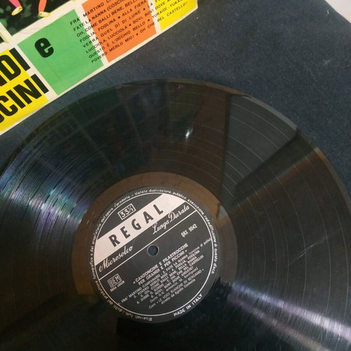 Canzoncine e Filastrocche 33 RPM vinyl record like new