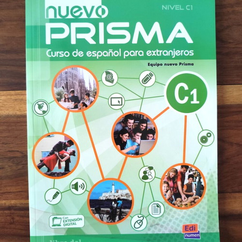 Nuevo Prisma C1 Spanish Language Learning Book with CD new