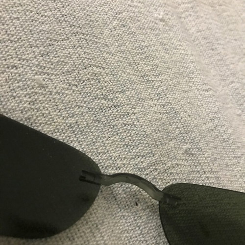 Silhouette clip on sunglasses new, dark green