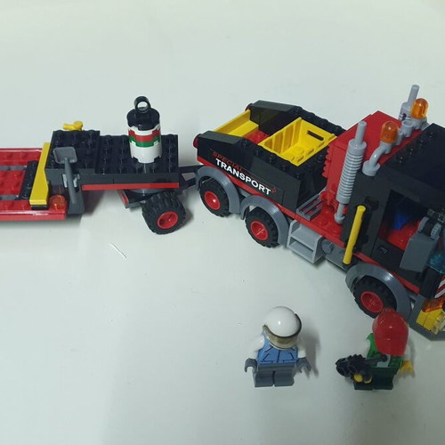 Lego City 60183 Heavy Cargo Transport used without box and instructions