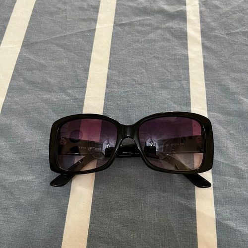 Just Cavalli JC498S sunglasses, black and purple