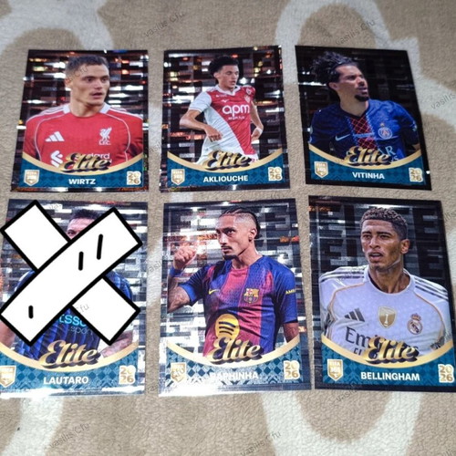 Elite stickers Panini FIFA 365 like new, pack of 5 pieces