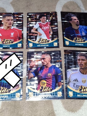 Elite stickers Panini FIFA 365 like new, pack of 5 pieces