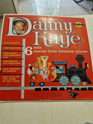 Danny Kaye Vintage Vinyl LP used, 6 Stories From Faraway Places