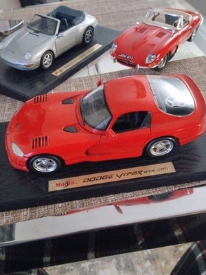 Dodge Viper GTS 1997 συλλεκτικό μοντέλο 1:18 Maisto σαν καινούργιο