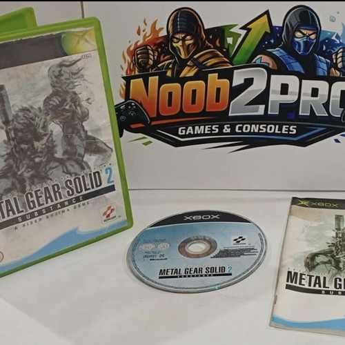 Metal Gear Solid 2: Substance Xbox game