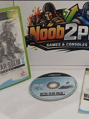 Metal Gear Solid 2: Substance Xbox game