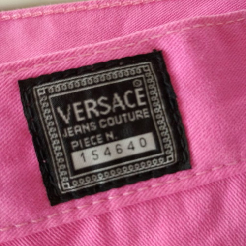 Versace jeans new, authentic, dark pink, size 30 inches