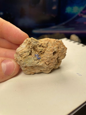 Azurite fluorite agardite from Lavrio new