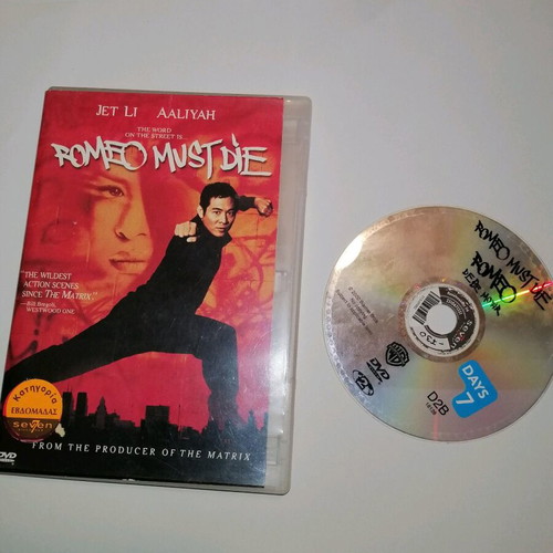 Romeo Must Die DVD used, Jet Li, Aaliyah