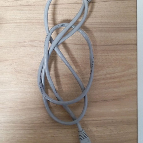 Shunsheng CAT5E UTP 24AWG 1m patch cord used
