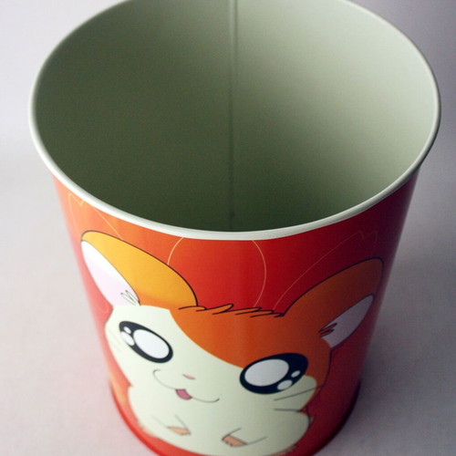 Metal Hamtaro Little Hamsters 2003 bin new