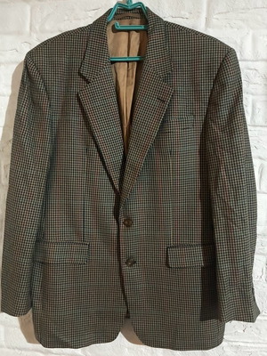 Burberry blazer wool jacket like new, multicolor