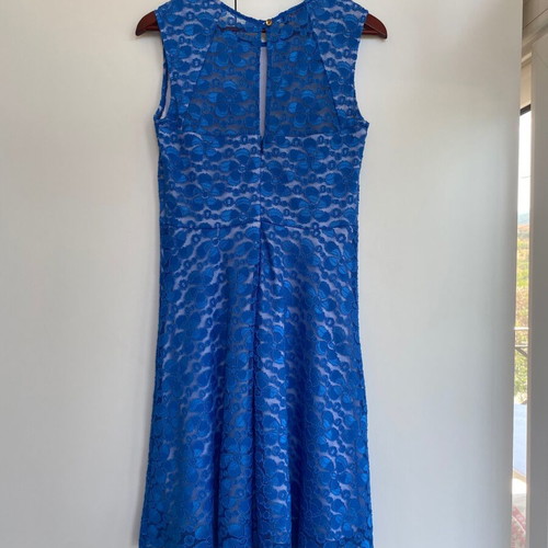 Vintage blue dress like new, formal, long