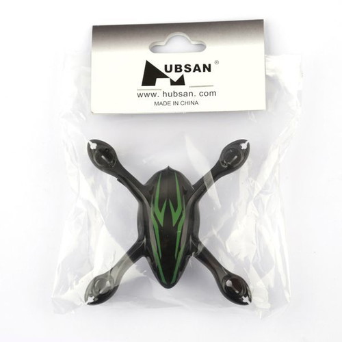 Hubsan H107-A22 X4 Drone Quadcopter Spare Bodyshell H107C Black/Green New