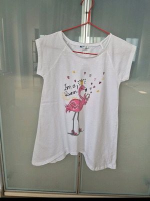 T-shirt σαν καινούργιο, άσπρο, μέγεθος 176 cm για 16 ετών