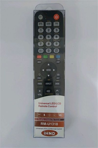  IHND RM-U1318 Universal  Remote Control