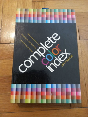 Complete Color Index book like new in Greek