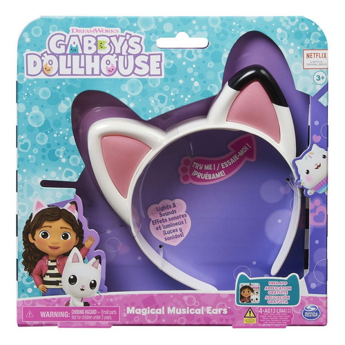 Gabby's Dollhouse Gabby Ears Headband new, magical musical