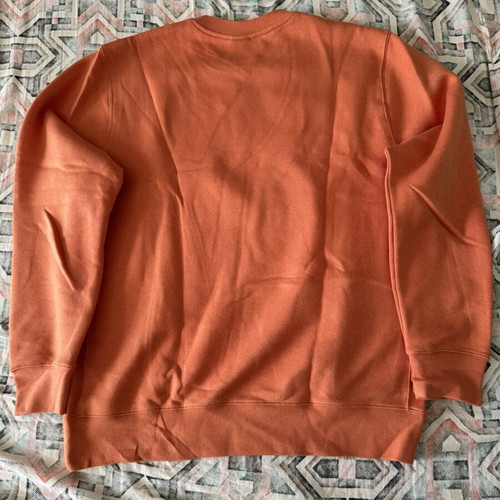 Nike long sleeve shirt like new, orange, size L