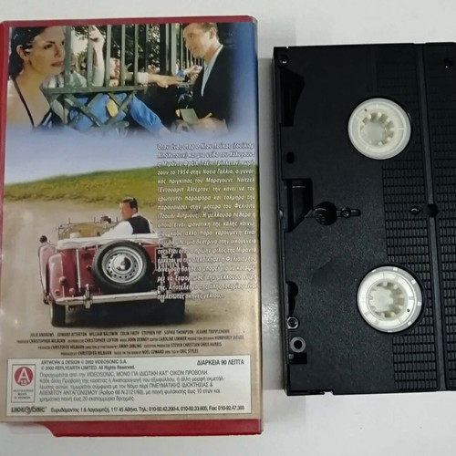 Relative Values VHS tape used, comedy with subtitles