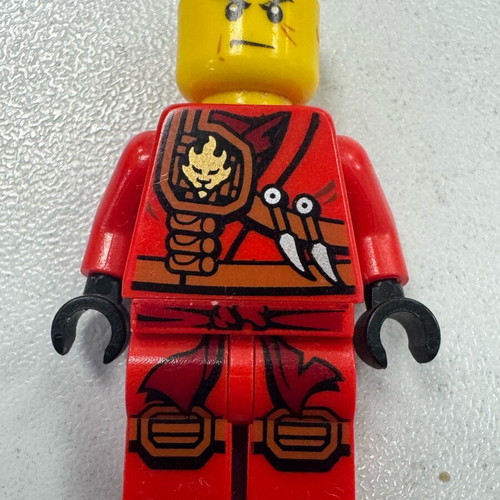 Lego mini figure like new, original missing helmet and backpack