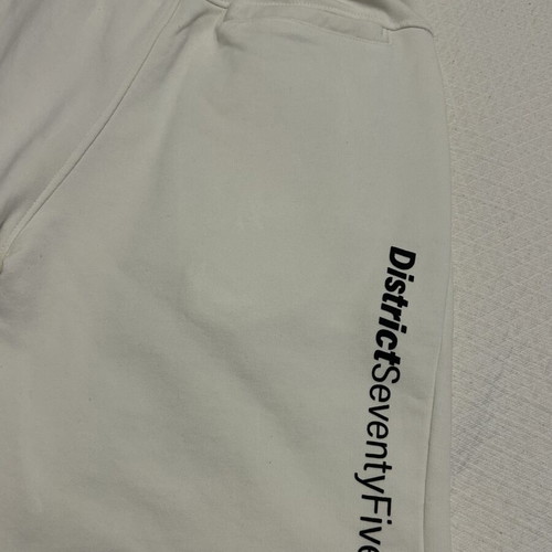 District white bermuda shorts size S