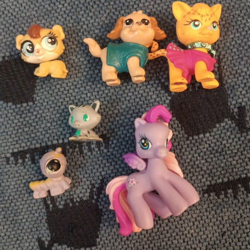 Various Animal Figures like new, LPS, Polly Pocket, My Little Pony