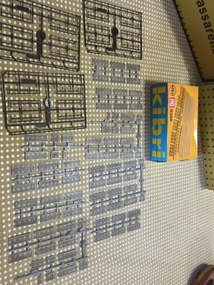 Kibri H0 9356 fence set for 1:87 model railway, like new