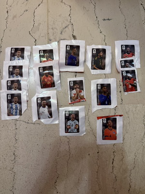 Coca Cola Mundial 16 stickers, pack