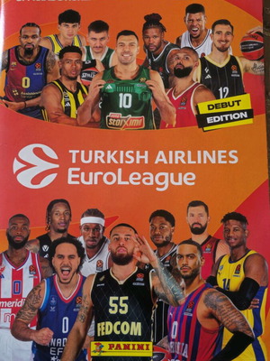 Panini Euroleague Debut Edition full album σαν καινούργιο