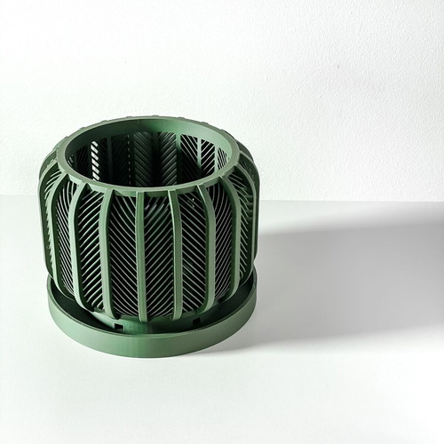 Rodex Orchid Pot 3D Printed Eco-Friendly PLA