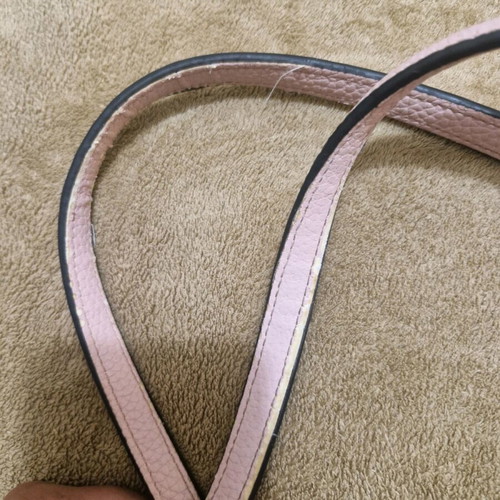 Guess shoulder bag used pink reversible