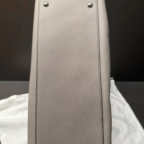 Michael Kors grey leather handbag