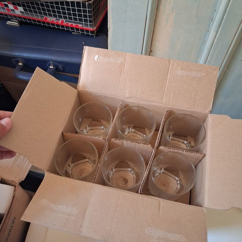 Luminarc Balboa glass set 18 pieces like new