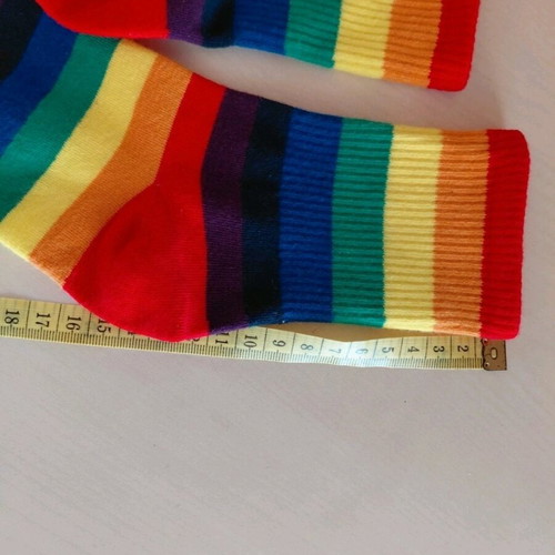 Rainbow Socks new, multicolored