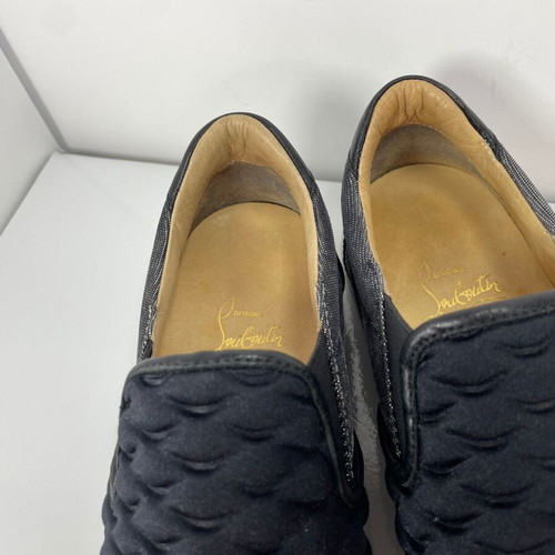 Christian Louboutin Master Key Flat Neo3D sneakers used size 37.5 black silver