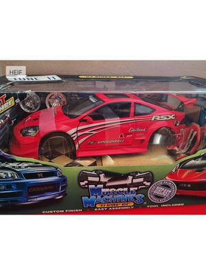 Muscle Machines ’03 Acura RSX California Tune It μεταλλικό μοντέλο 1:18