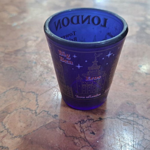 Set of shot glasses London Crete new