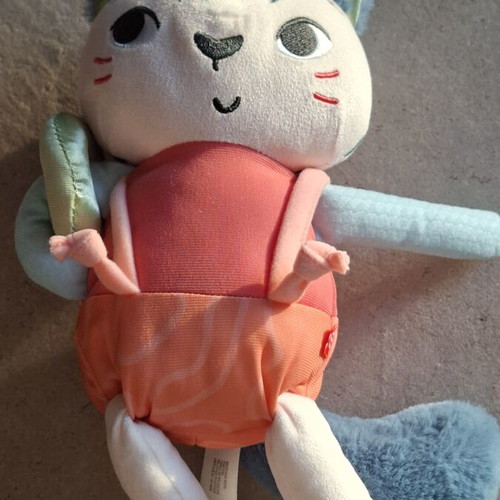 Fisher Price Soft Snow Leopard Toy like new
