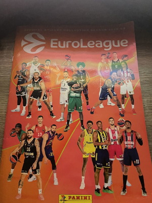 EuroLeague 2025/2026 Panini sticker collection