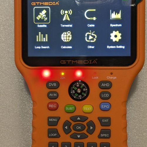 GTMEDIA V8 Finder Pro 2 Combo new DVB-S2X T2 C signal meter