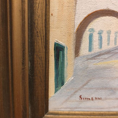 Simeon paintings used with island theme