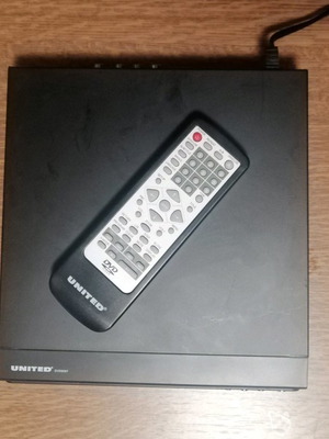 United DVD model DVD8097 used with remote control