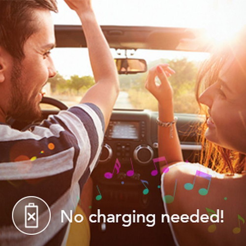Tunai Firefly Bluetooth Music Receiver for Car and Home