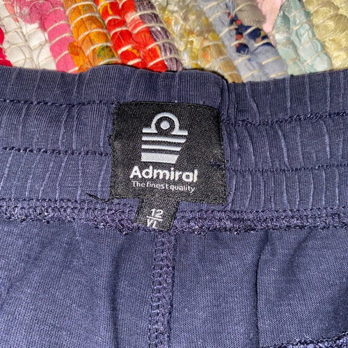 Admiral kids shorts black with print like new, 152 cm