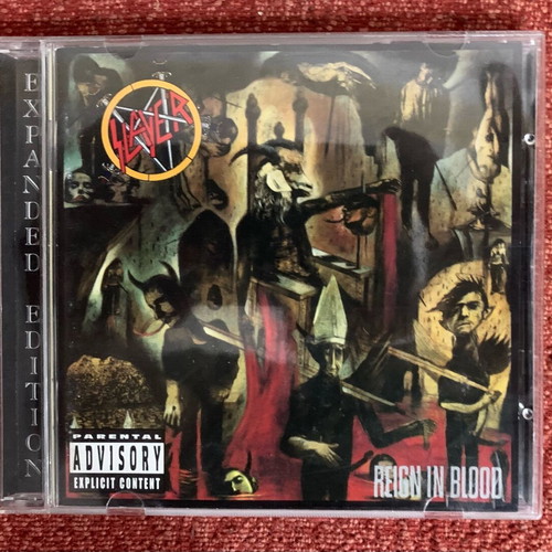 Slayer Reign In Blood CD Expanded Edition like new, metal