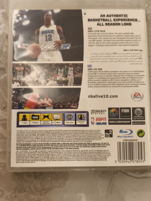 NBA Live 10 PS3 game
