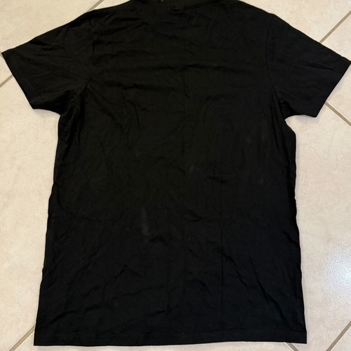 Roly black T-shirt with graphic design, size Medium, new